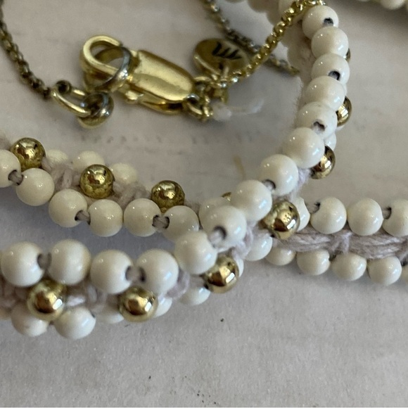 Madewell White Silver Round Beaded Necklace - Picture 14 of 14